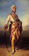 Franz Xaver Winterhalter The Maharajah Duleep Singh USA oil painting artist
